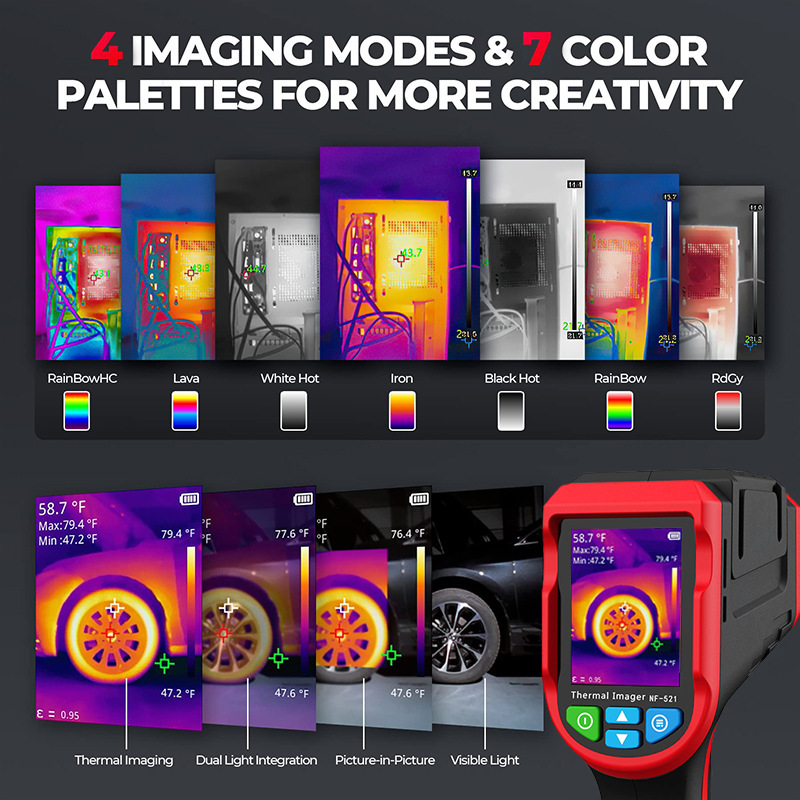 NOYAFA NF-521 Infrared Thermal - đánh giá và giá Nf 521 Thermal Imaging Camera