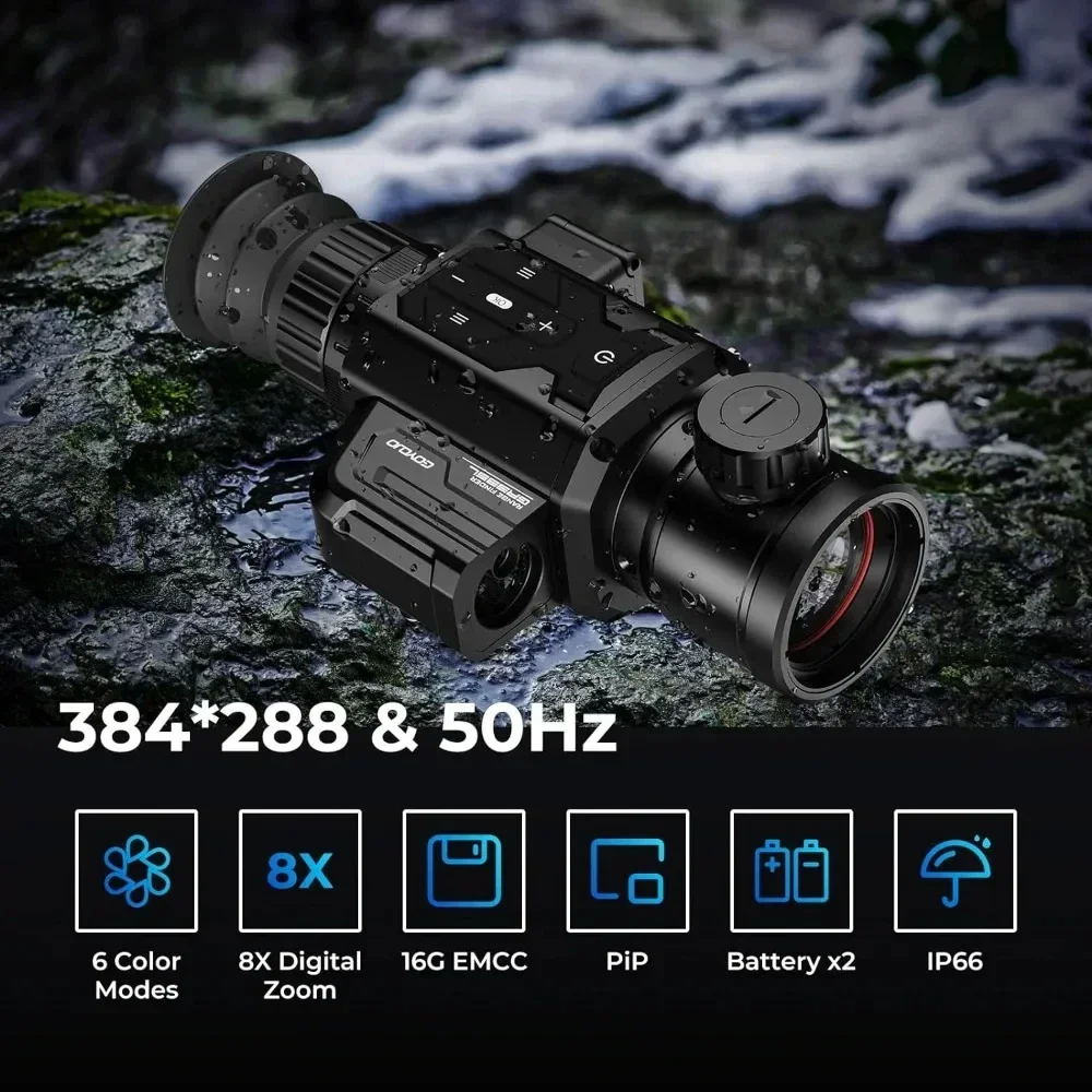 Thermal Imaging Night Vision S - đánh giá và giá Hunting Thermal Imaging Scope