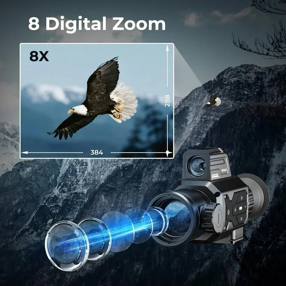 Thermal Imaging Night Vision S - đánh giá và giá Hunting Thermal Imaging Scope