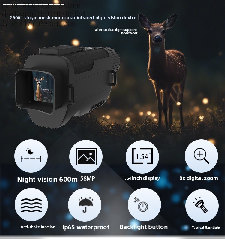 Z9001  Thermal Scope Thermal M - đánh giá và giá Thermal Scope Night Vision Monocular