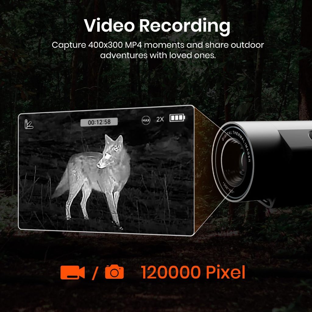 MILESEEY TNV10 PRO 320×240 Res - đánh giá và giá Hunting Thermal Imaging Scope