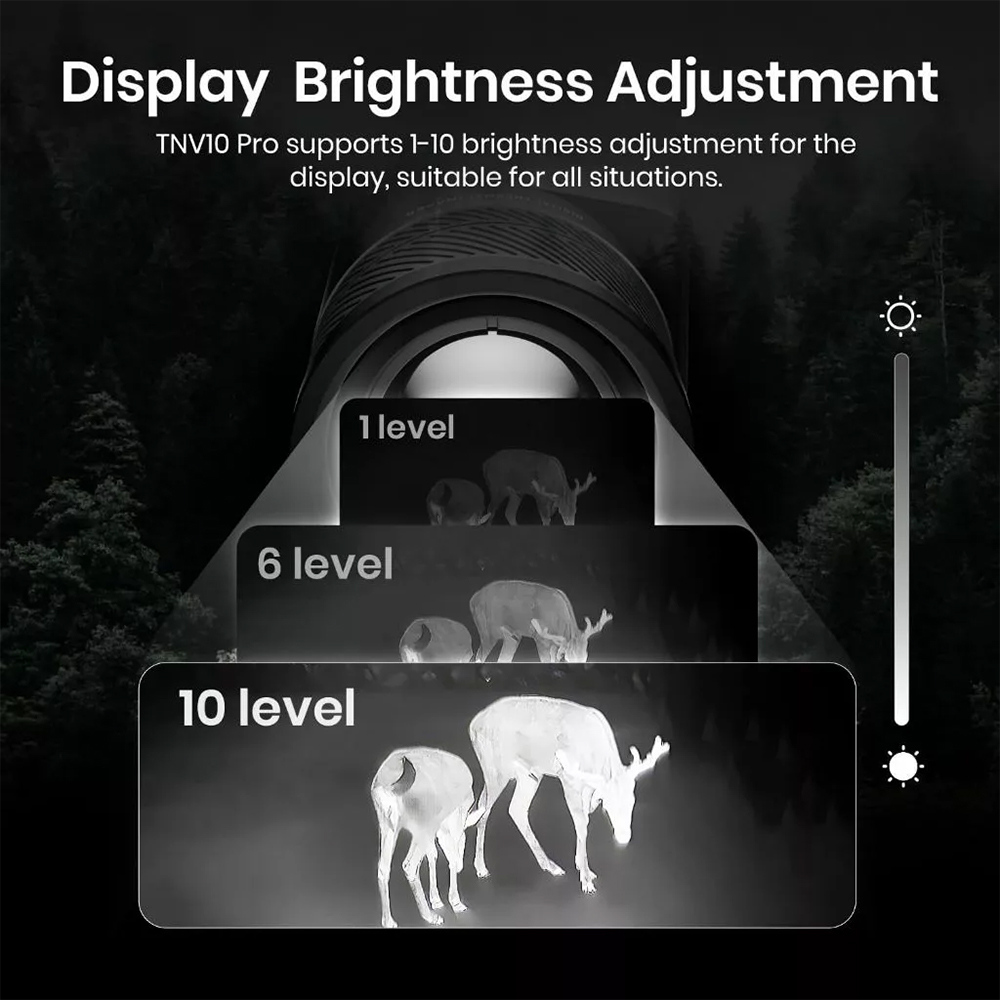 MILESEEY TNV10 PRO 320×240 Res - đánh giá và giá Hunting Thermal Imaging Scope