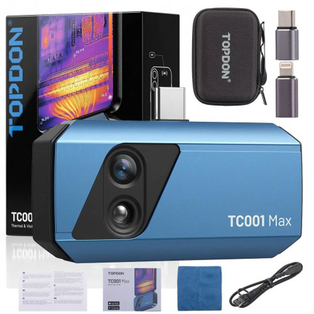 TOPDON TC001 Max Dual-Lens The - đánh giá và giá Topdon Tc001 Thermal Camera